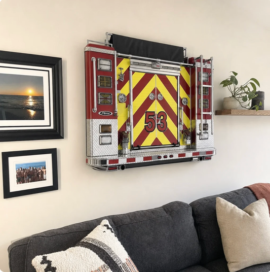 Fire Truck Wall Mount